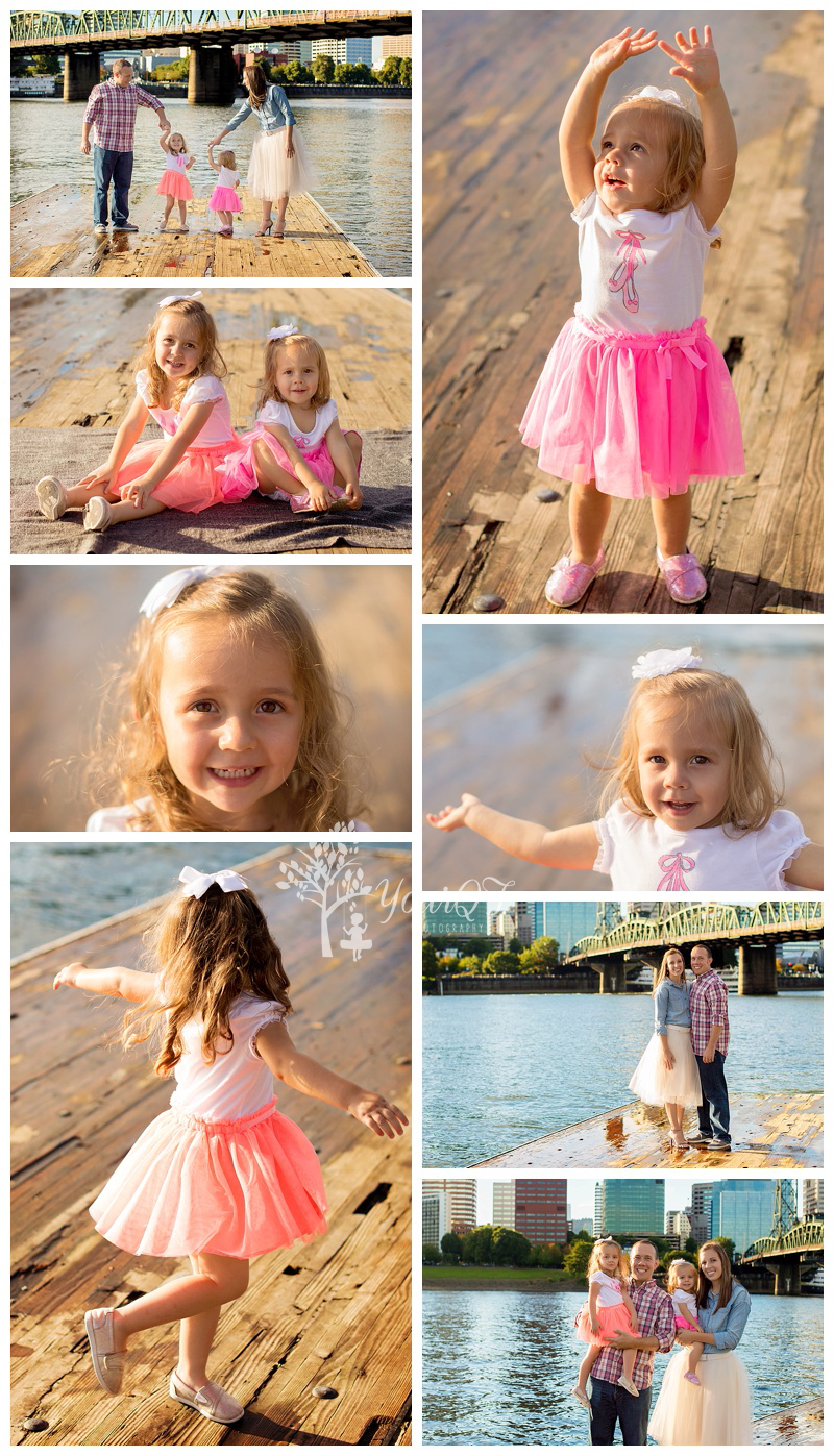 Klein Family Portland Waterfront Session Portland Oregon Waterfront Photographer